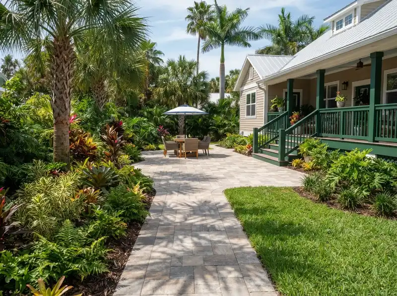 Custom concrete pavers and landscaping Custom concrete pavers and landscaping